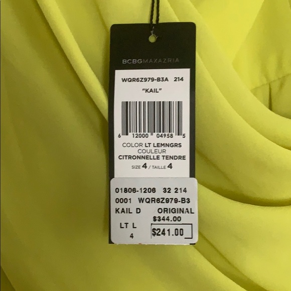 New with tag bcbg dress size 4 - Picture 2 of 5